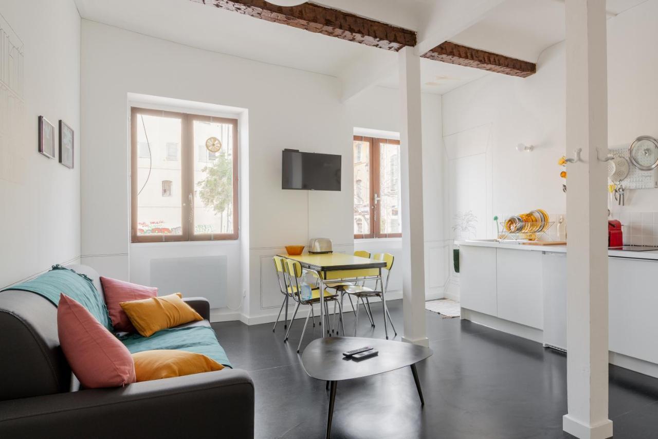 Apartamento Mini Loft Au Coeur Du Panier - Marsella Exterior foto